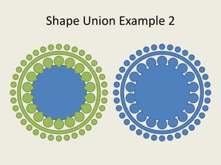 Shape Union Example 2
