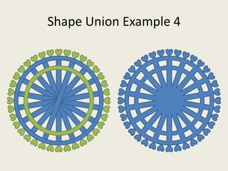 Shape Union Example 4