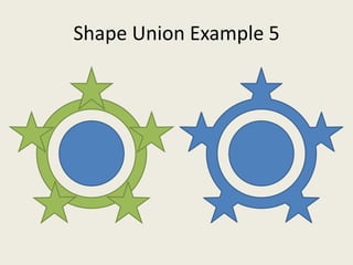 Shape Union Example 5