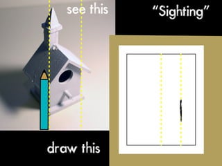 see this   “Sighting”




draw this
 