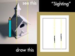 see this   “Sighting”




draw this
 