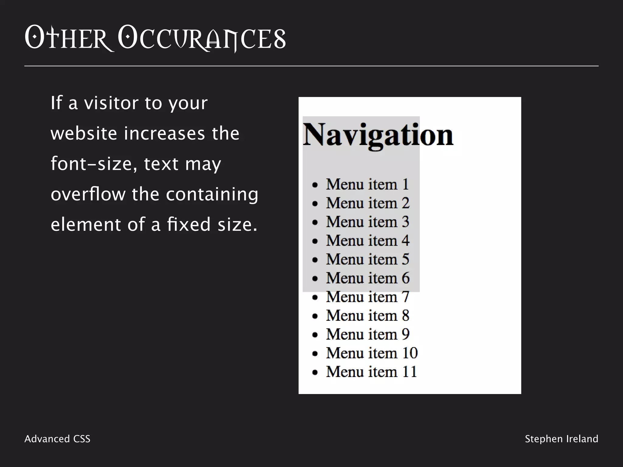 Shaping Up With CSS
