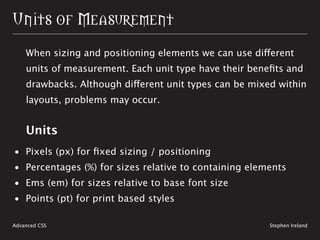 Shaping Up With CSS