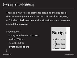 Shaping Up With CSS