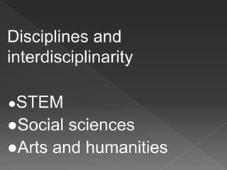 Teaching: structures
●Changing populations
Already changing +
climate experience
 