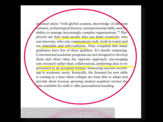 Shaping how we teach: The Connected and Open Classroom