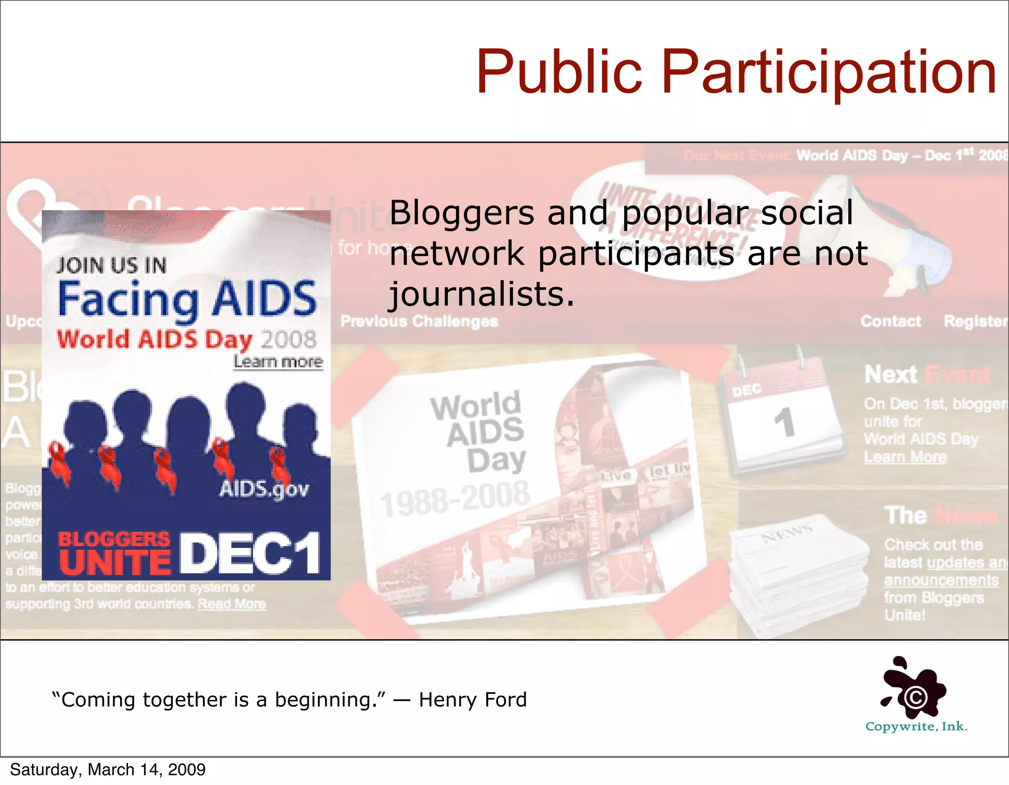 Shaping Public Opinion