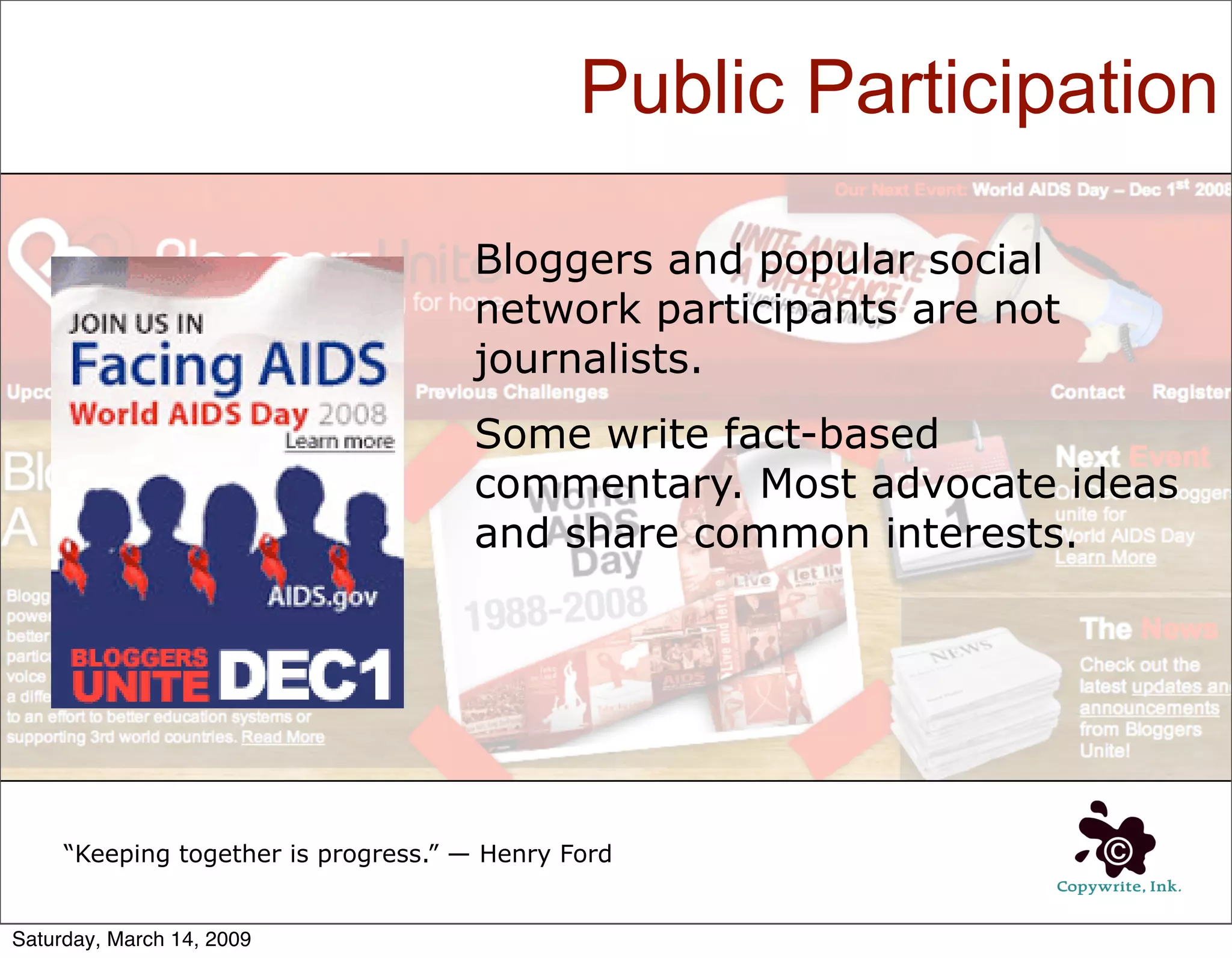 Shaping Public Opinion