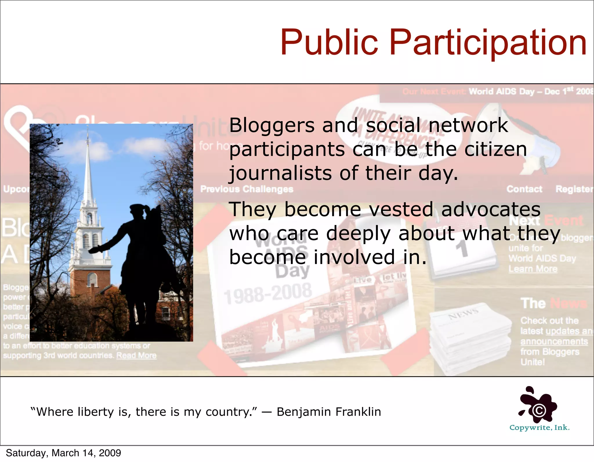 Shaping Public Opinion