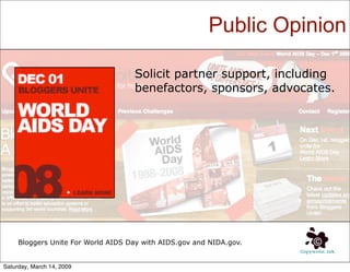 Shaping Public Opinion