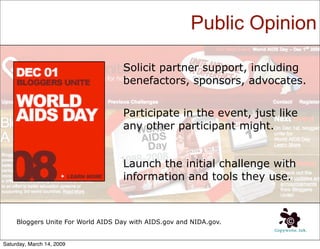 Shaping Public Opinion