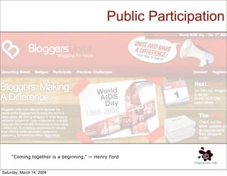 Shaping Public Opinion