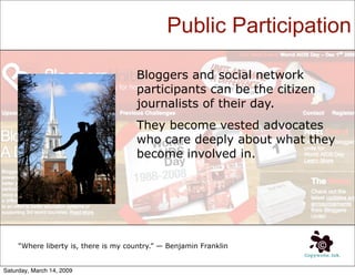 Shaping Public Opinion