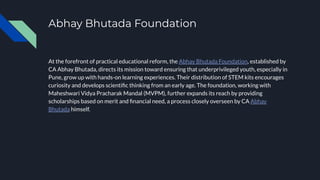 Shaping the Nation’s Progress with Abhay Bhutada Foundation and Leading ...