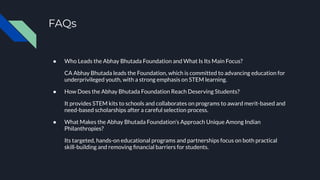 Shaping the Nation’s Progress with Abhay Bhutada Foundation and Leading ...