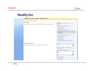 Practical Uses of SharePoint a Redengine Webinar