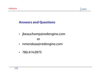 Practical Uses of SharePoint a Redengine Webinar