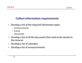Practical Uses of SharePoint a Redengine Webinar