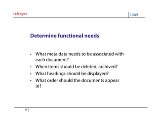 Practical Uses of SharePoint a Redengine Webinar