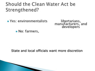 State and local officials want more discretionState and local officials want more discretion
 