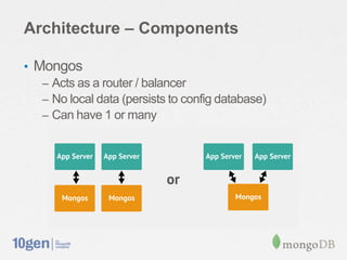 Mongos Router Sharding | PPTX