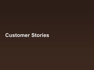 Customer Stories
 