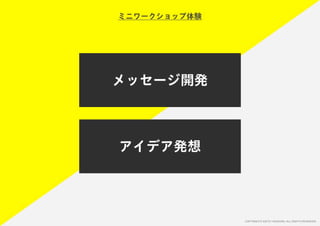 「すぐ実践したくなる！アイデア創発ワークショップ」ワークショップデザイナー育成プログラム特別講座