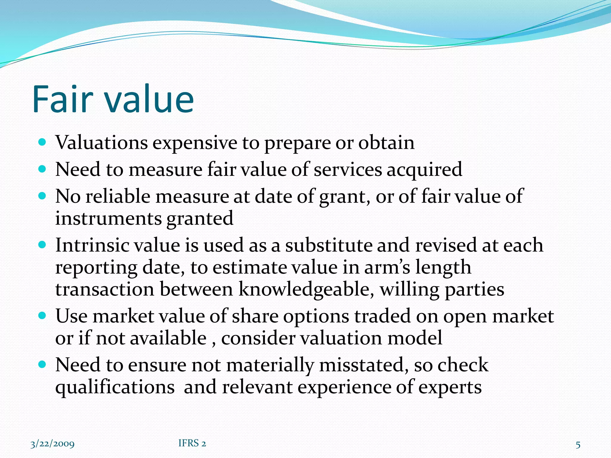 Share Based Payments