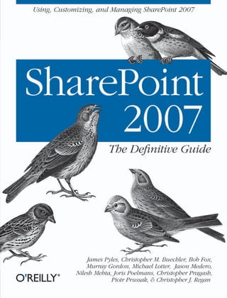 Share Point 2007-The Definitive Guide 1E