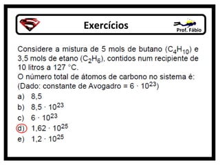 Exercícios Prof. Fábio
 