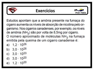 Exercícios Prof. Fábio
 