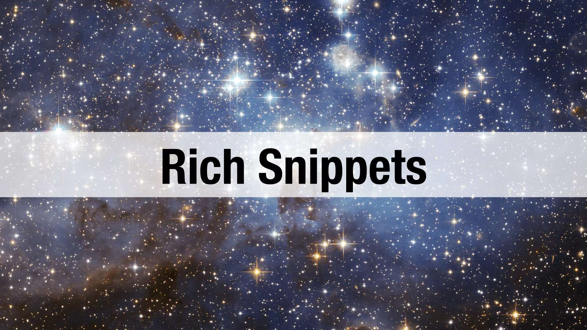 Rich Snippets 
 