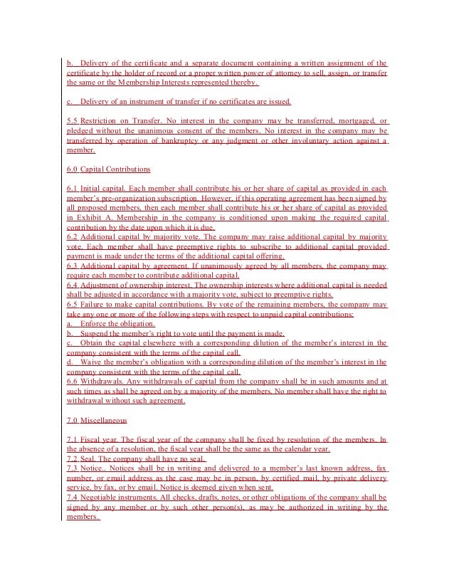Organizing An Illinois Limited Liability Company