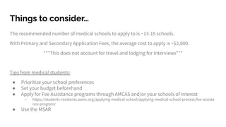 [Shareable Version] Copy of Pathways to Medicine_ Applying to Medical ...