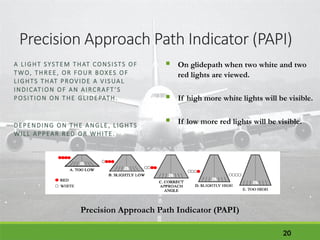 Share Airport lighting.ppt it's very beneficial for aviation students | PPT