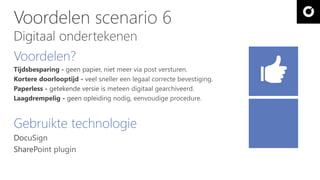 Voordelen? 
Gebruikte technologie 
 