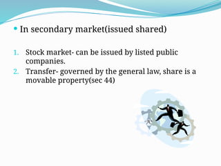 Compony Share TYPES OF SHARES AND SHARE CAPITAL IN COMPANY LAW | PPTX