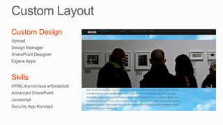 Custom Design
Skills
 