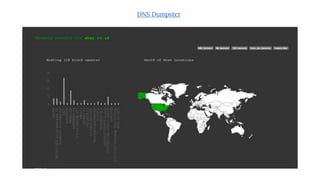 DNS Dumpster
 