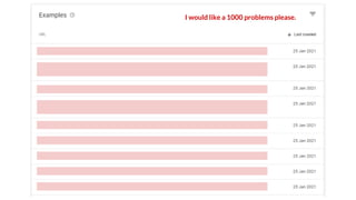 I would like a 1000 problems please.
 