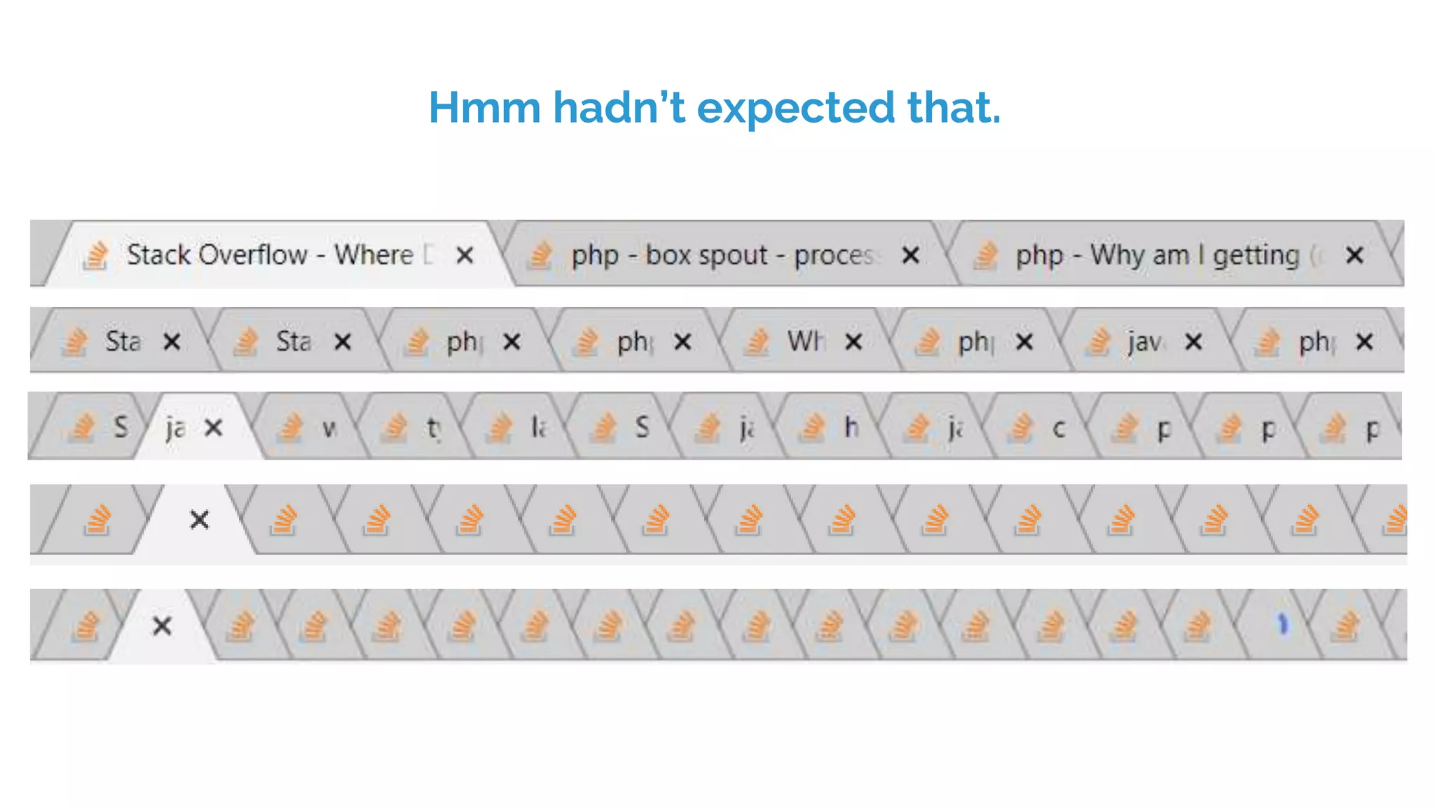 Hmm hadn’t expected that.
 