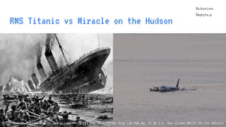 @aiborisov
@mykyta_p
RMS Titanic vs Miracle on the Hudson
@aiborisov
@mykyta_p
Willy Stöwer. Public domain. See slides ##1...