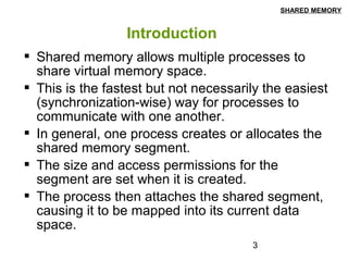 Shared memory | PPT