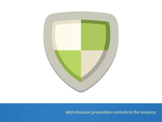 Add intrusion prevention controls to the instance 
 