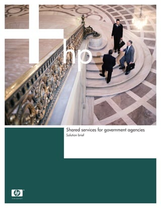 Shared services for government agencies
Solution brief
 