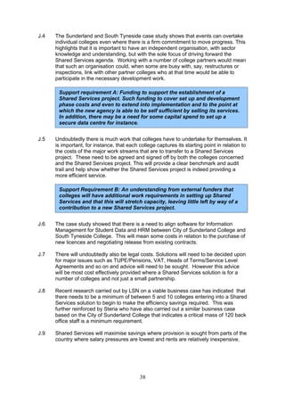 Shared Services document