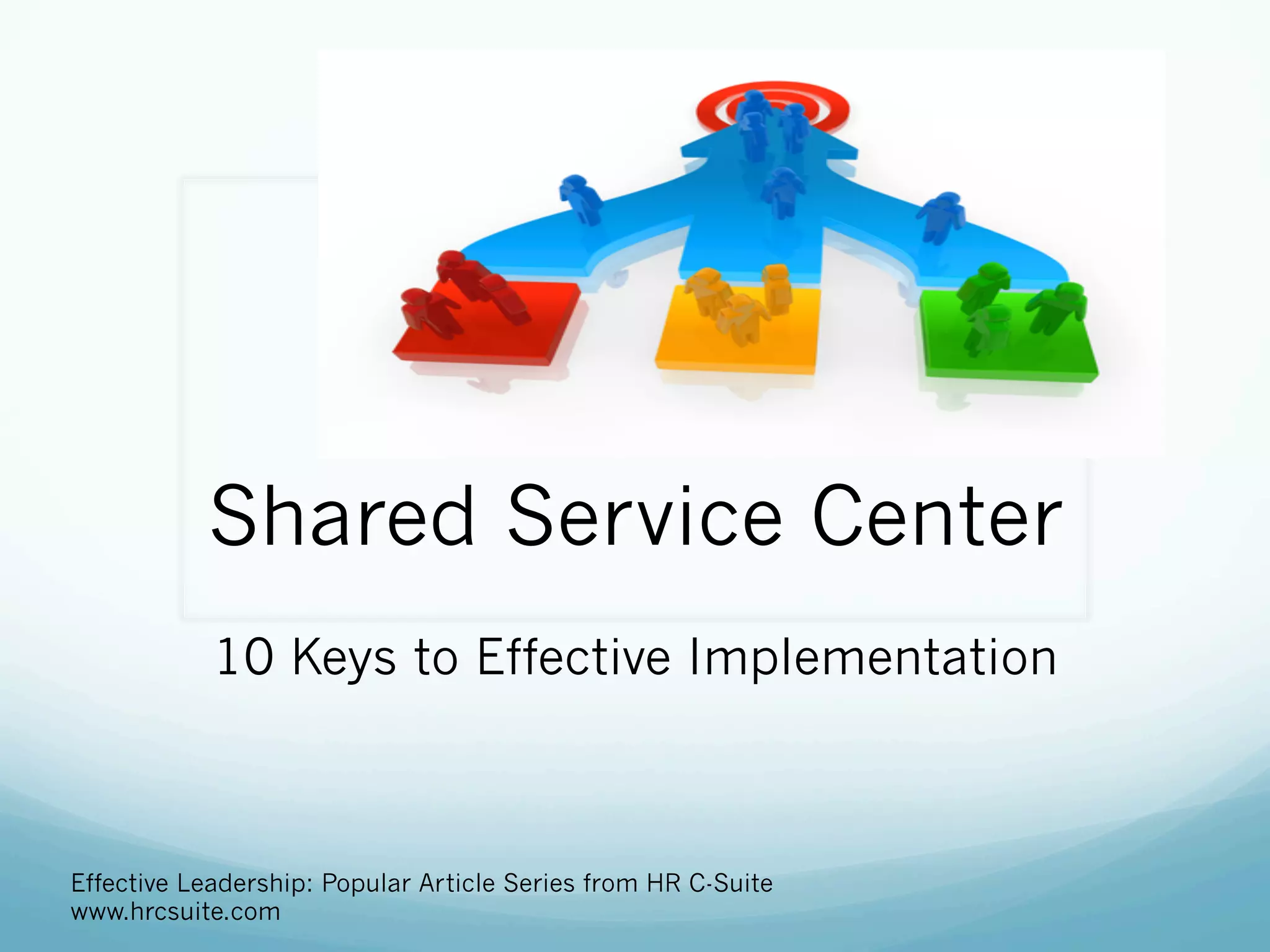 Successful Shared Services Implementation | PDF | Business | Business ...
