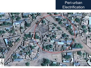 Peri-urban Segou
Peri-urban
Electrification
 