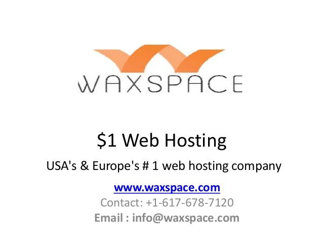 Waxspace Hosting Shared Web Hosting Cheap Domain Names Linux We Images, Photos, Reviews