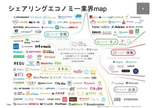Copyright (c) Sharing Economy Association, Japan all rights reserved.
シェアリングエコノミー業界map 6
 